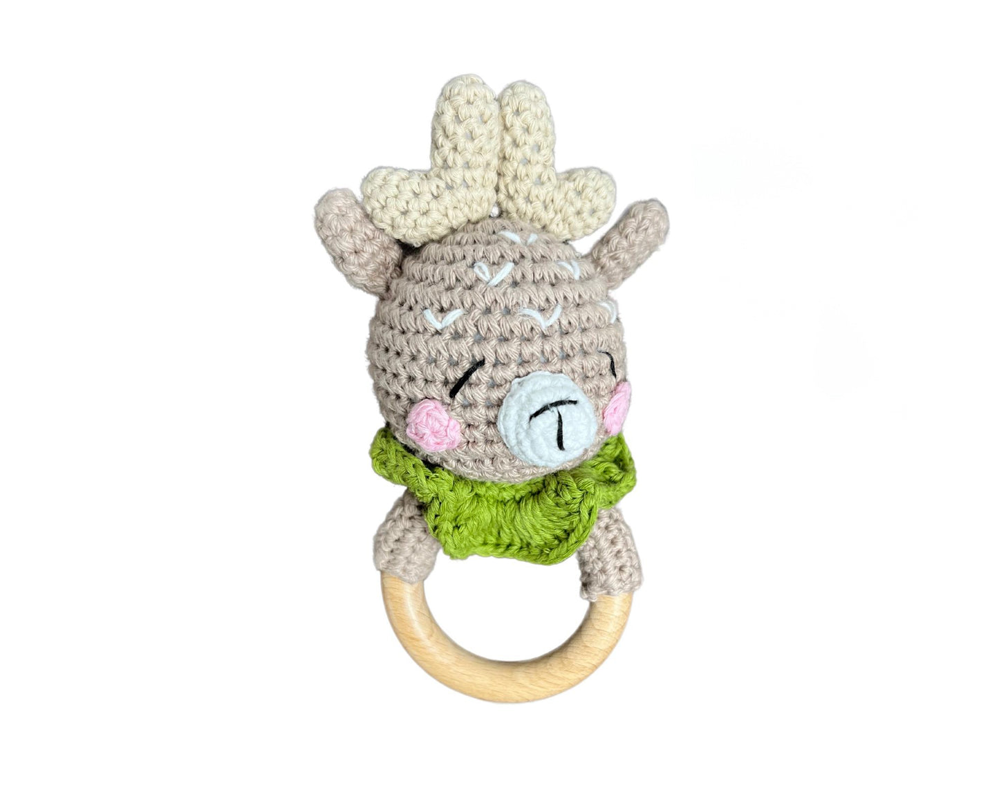 Hochet bois et crochet - Chevreuil hector