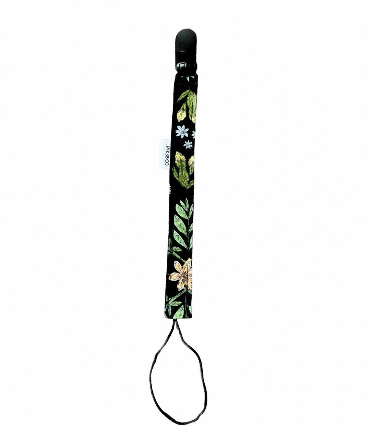 Attache-suce - Fleuri noir (Noir)