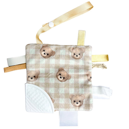 Jouet d'éveil dentition - Ourson beige