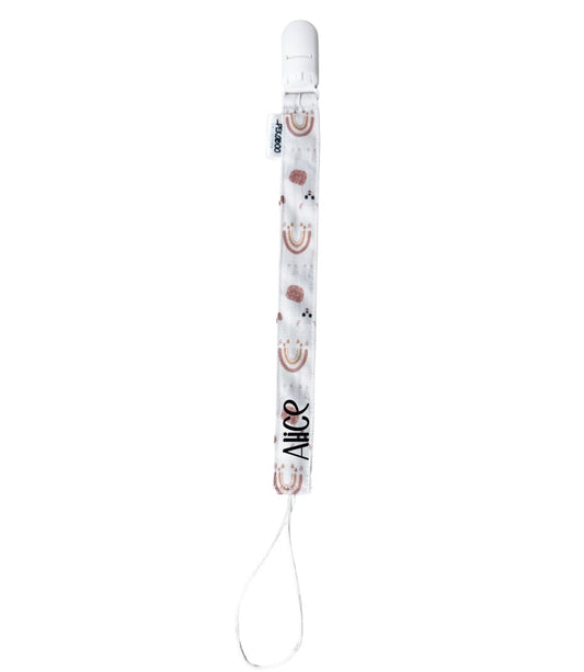Attache-suce personnalisé - Lamas beige (Blanc)