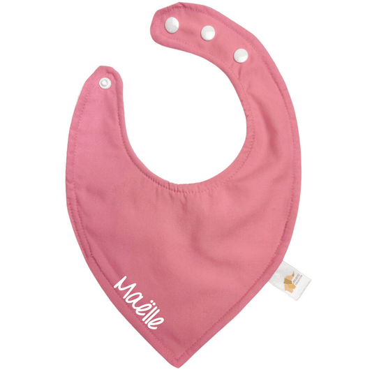 Bavoir - Rose vintage
