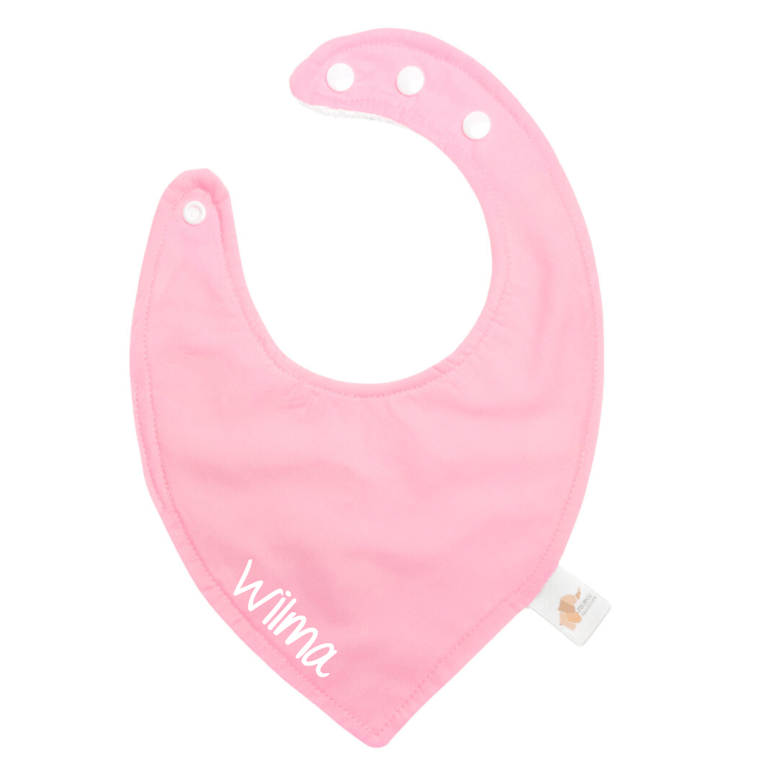Bavoir - Rose ballerine