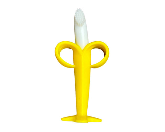 Jouet de dentition - Banane ventouse