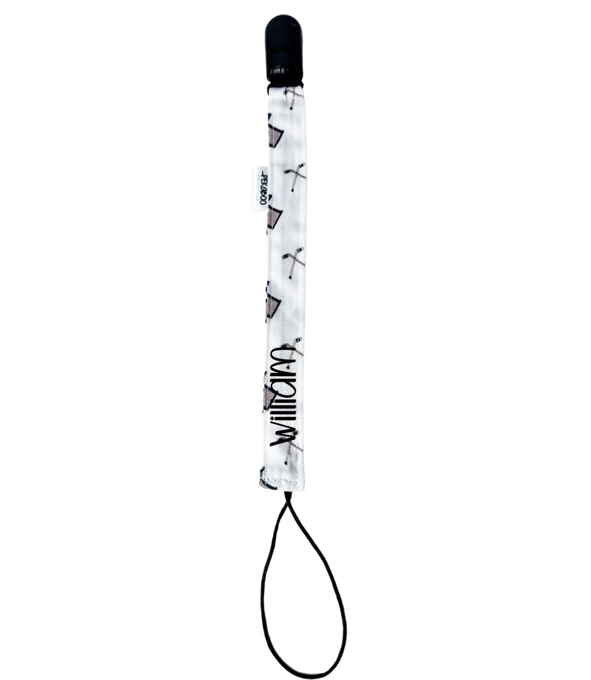 Attache-suce personnalisé - Hockey (Noir)