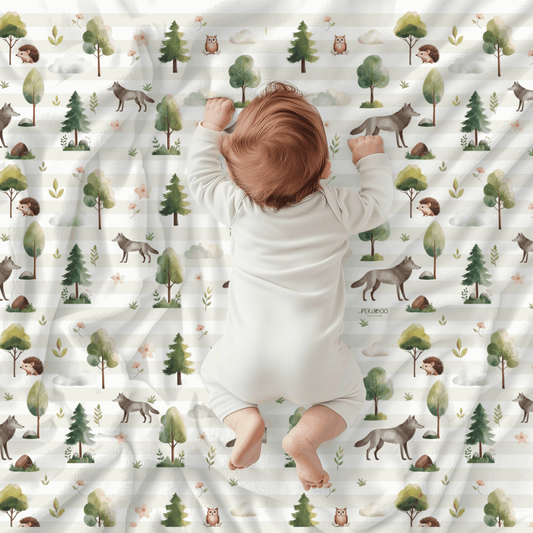 Couverture magiks - Loups bold stripes