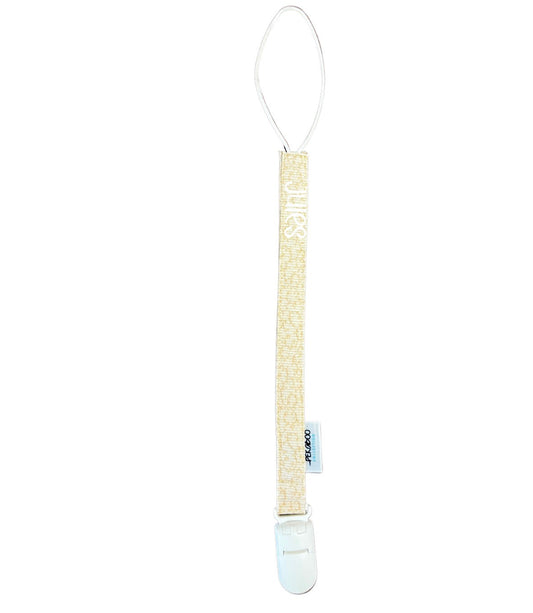 Attache-suce - Motifs beige pâle  (Blanc)