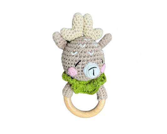 Hochet bois et crochet - Chevreuil hector