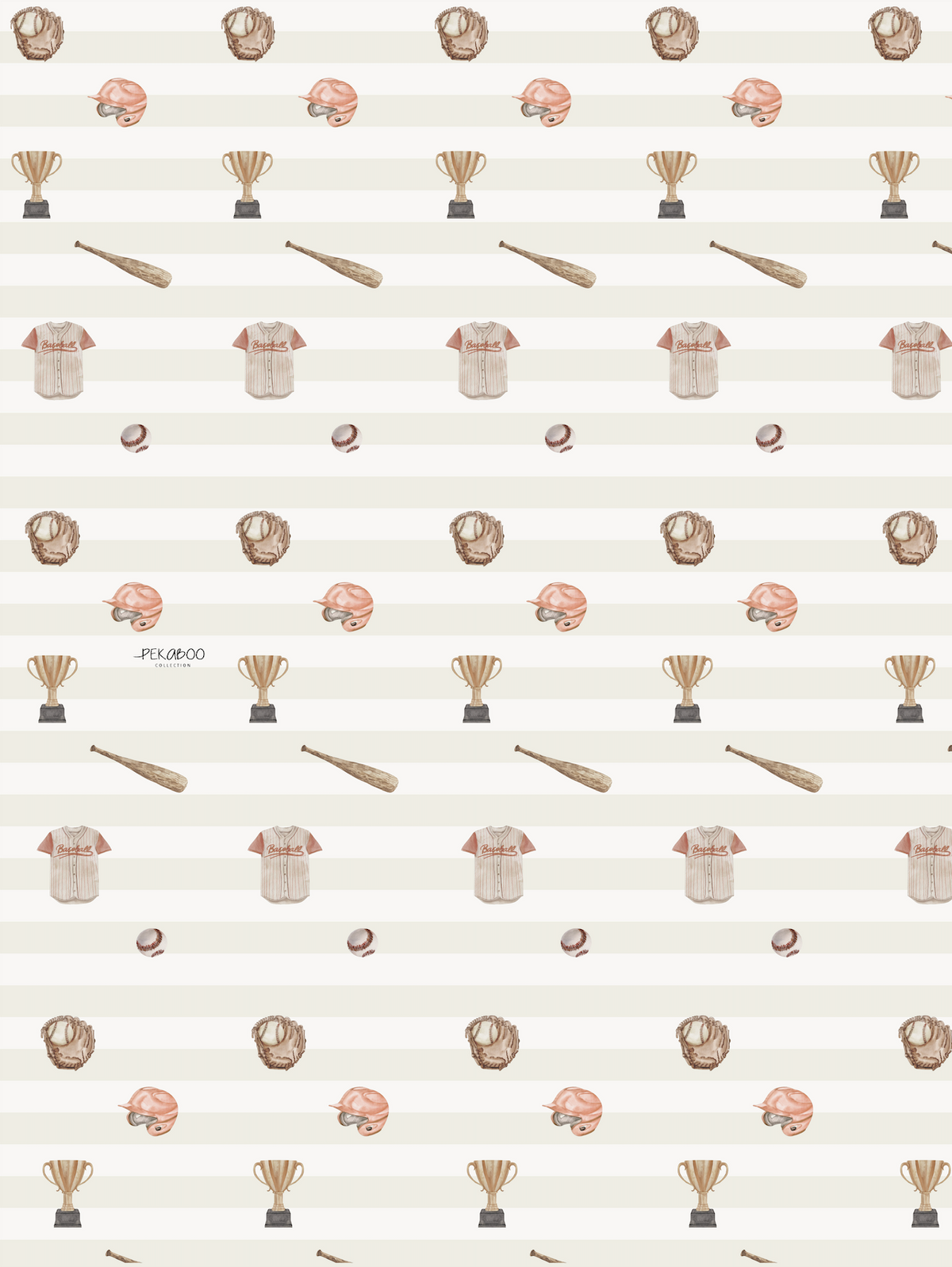 Couverture magiks - Baseball bold stripes