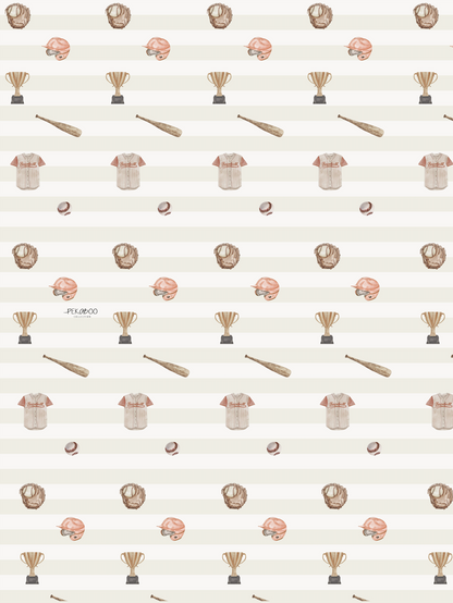 Couverture magiks - Baseball bold stripes