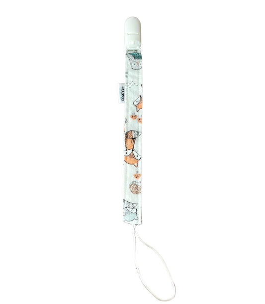 Attache-suce personnalisé - Renards écureuils orange (Blanc)