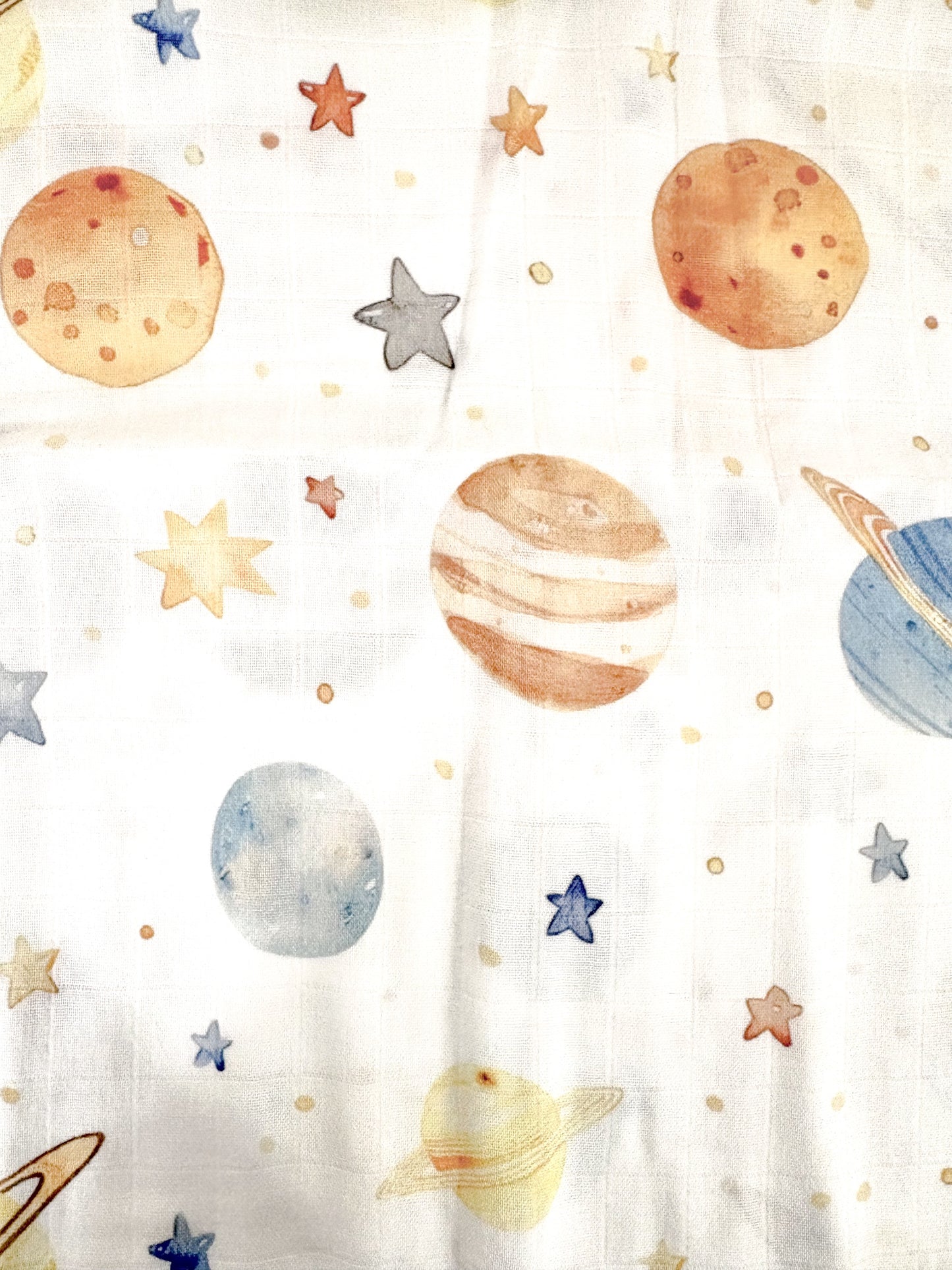 Couverture mousseline de bambou - Petite galaxie