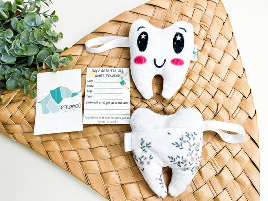 Pochette à dents - Fleur de lucie