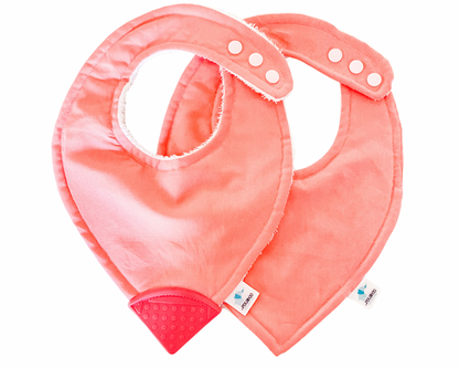 Bavoir - Rose pastel