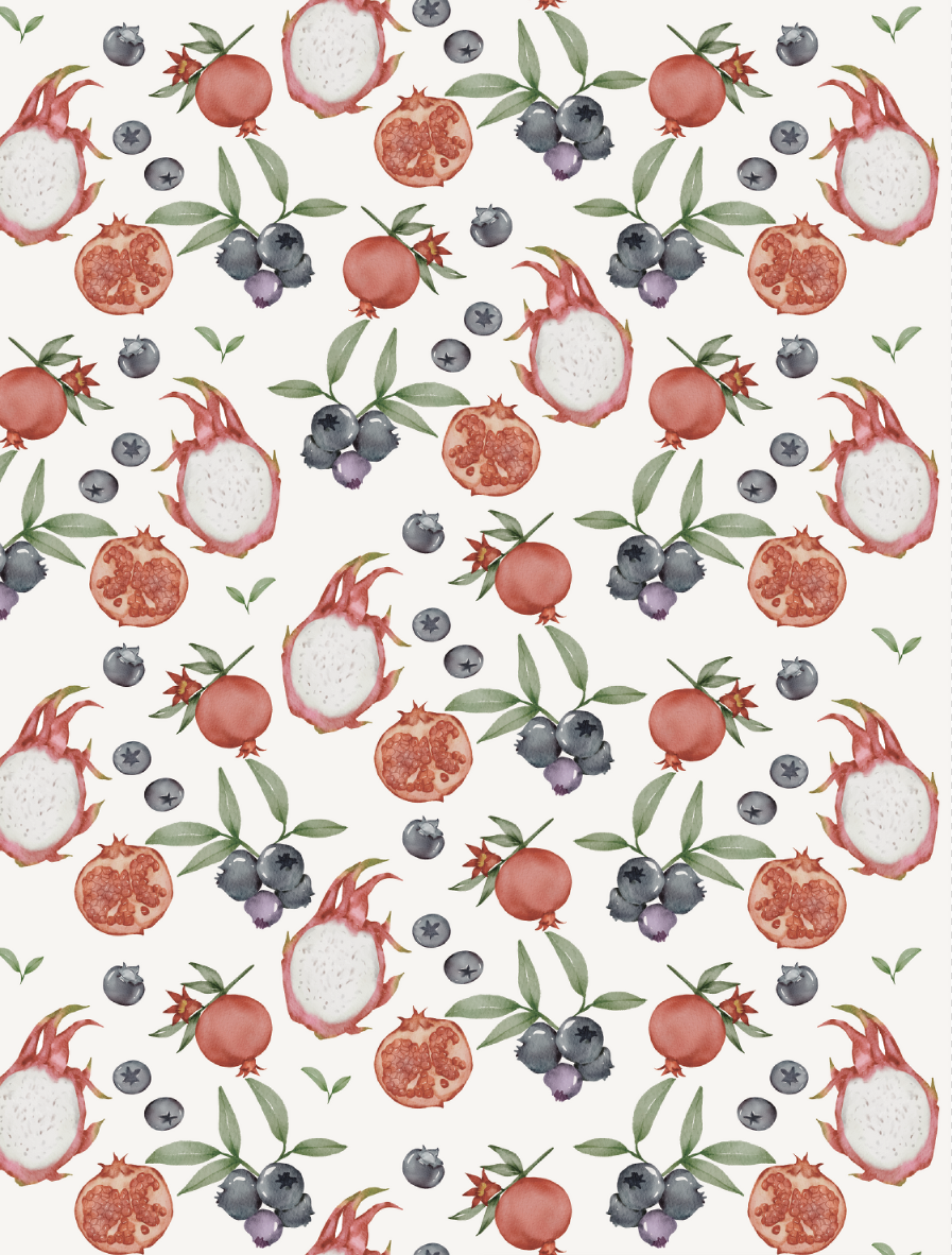 Bavoir - Fruit du dragon