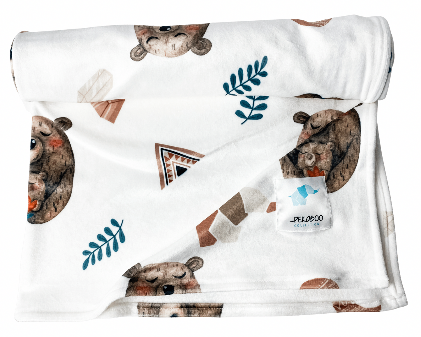 Couverture magiks - Ourson boho