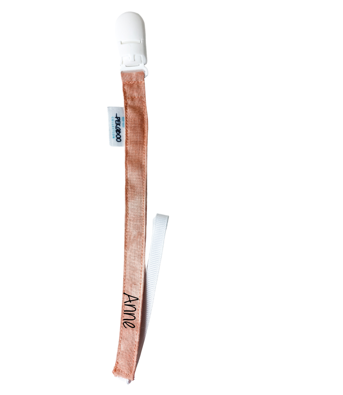 Attache-suce personnalisé - Marbré rose (Blanc)