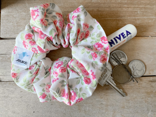 Chouchous à zip pochette - Roses