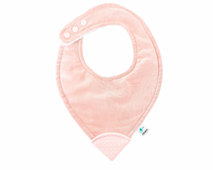 Bavoir - Rose quartz