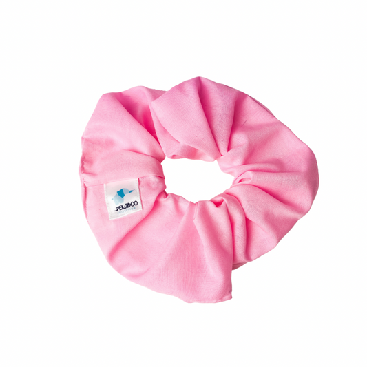 Chouchous à zip pochette - Rose uni