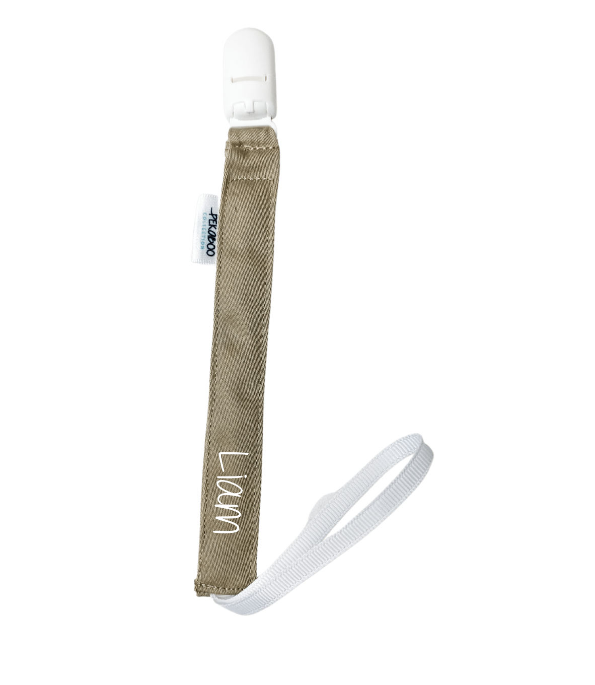 Attache-suce personnalisé  - Taupe (Blanc)