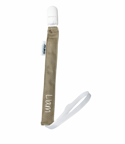 Attache-suce personnalisé  - Taupe (Blanc)
