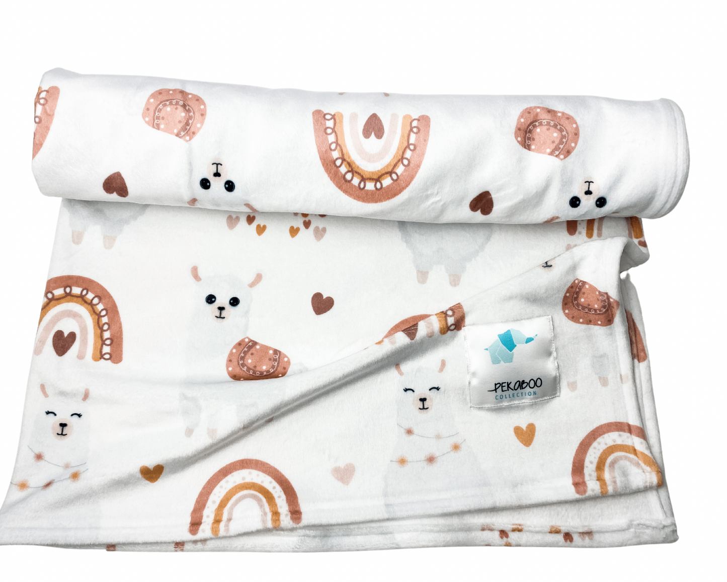 Couverture magiks - Lamas beige